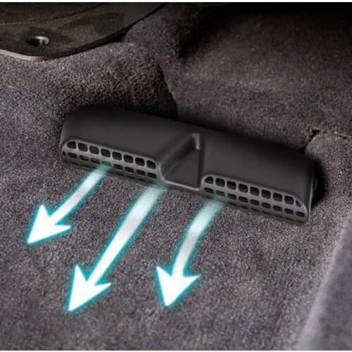 Duct Vent Outlet Floor Air Conditioner Outlet The Seat Trim Car Accessories For BMW 3 4 Series GT F30 F34 316li320li 2013-2018