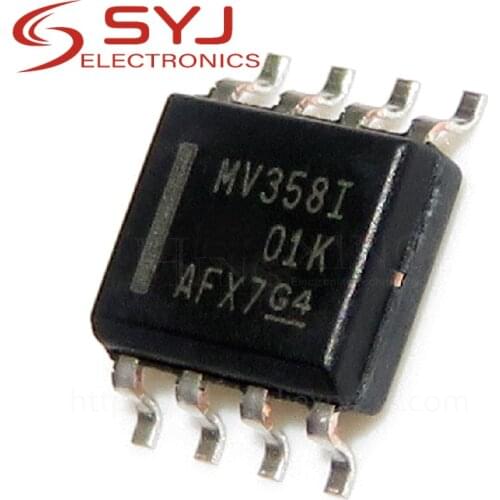 10pcs/lot LMV358IDR LMV358I LMV358 LM358IDR MV358I SOP-8 In Stock
