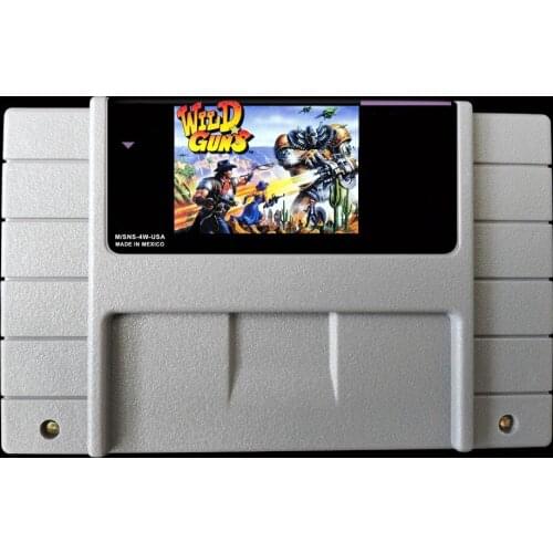 16Bit Games ** Wild Guns ( USA Version!! )
