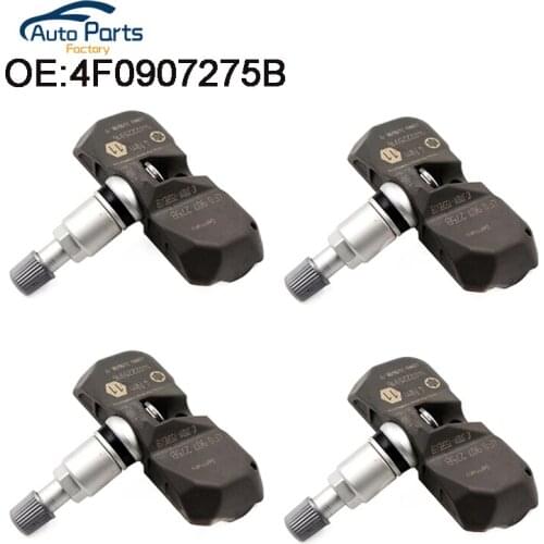 4 PCS New High Quality Tire Pressure Sensor Monitor Fit For AUDI BENTLEY 4F0907275B TPMS Sensor