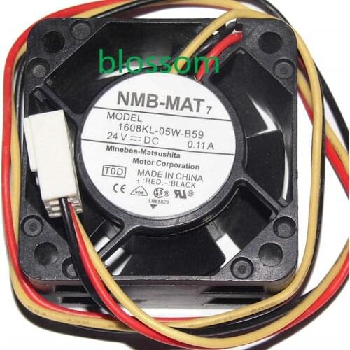 4020 1608KL-05W-B59 24V 0.11A 3Wire fanuc A90L-0001-0528 30i 31i 32i Cooling Fan