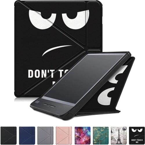 7inch Magnet Case For 2019 Kobo Libra H2O 7'' Smart Cover Funda Ereader Protective Case For E-book Kobo Aura H2O With Gift