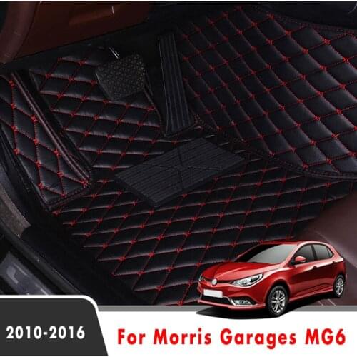Car Floor Mats For Morris Garages MG6 2016 2015 2014 2013 2012 2011 2010 Custom Auto Leather Foot Pads Automobile Carpets Covers