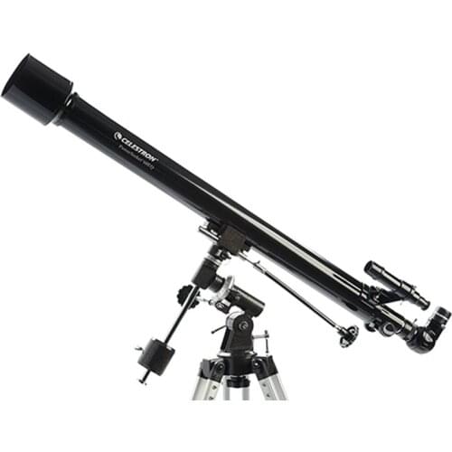 Celestron PowerSeeker 60EQ Astronomical Telescope 60/900mm Refractor EQ1 Equatorial Mount Aluminum Tripod