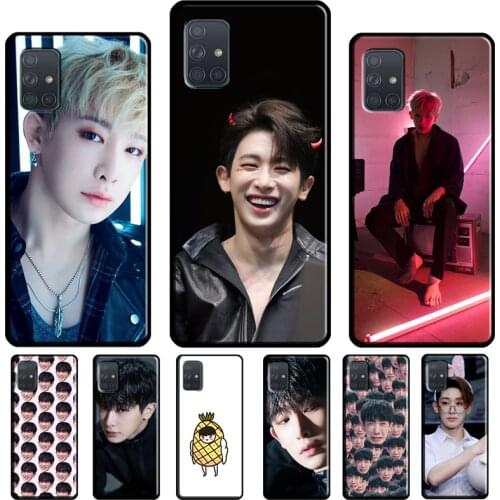 Monsta X Wonho For Samsung Galaxy A72 A32 A12 A51 A71 A01 A02S A20e A21S A50 A70 A40 A42 A52 Phone Case