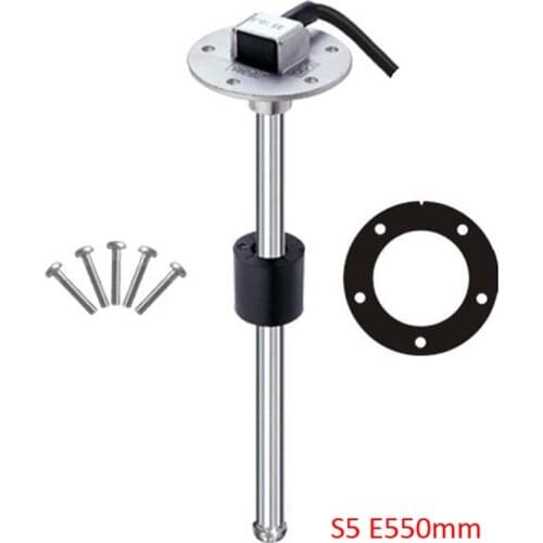 Stainless Steel Water Tank Level Indicator Sensor 0-190ohm S5 E550mm