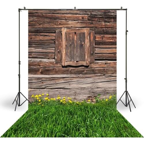 HUAYI Photography Backdrop Newborns Baby Birthday Studio Photo Background Old Grunge Barn Doors Wooden Photo Backdrops XT-6460