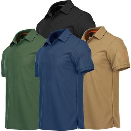 Men Summer Casual Turn Down Collar Short Sleeve Armband Buttons T-shirt Top