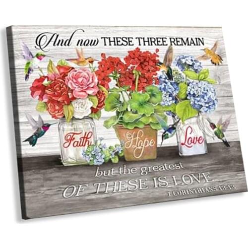 HD Wall Decor Flowers Canvas Painting Room Poster Motivation Quotes Art Print Painting Pictures Home Decor For Office House