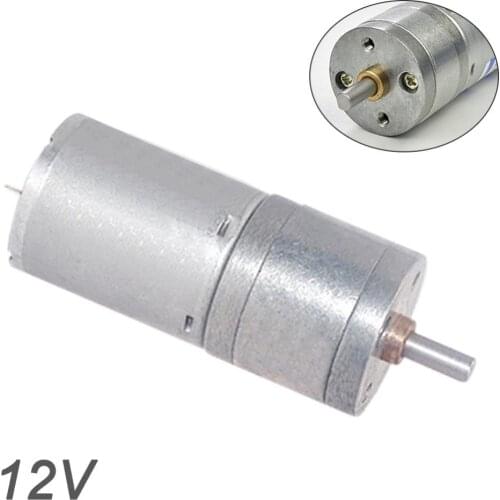 JGA25-370 Geared Motor DC Motor 12V Electric Gear Motor High Torque Home Appliance 2021