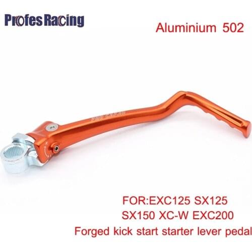 New Aluminum Forged Kick Start Starter Lever Pedal For 125 EXC SX 150 SX XC 200 EXC XCW Husqvarna TC125 TE125 Motocross