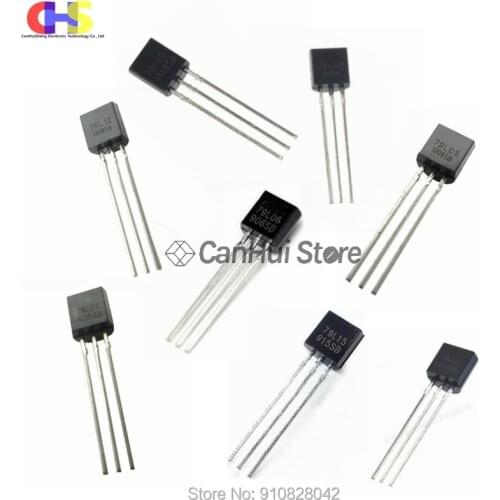 20PCS/LOT 78L05 78L08 78L09 78L12 79L05 79L06 79L12 79L15 TO-92 TO92 Transistor New Original