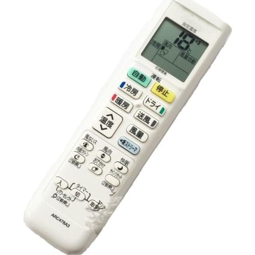 New air conditioner remote control for daikin air conditioning ARC478A3 controller Japanese version