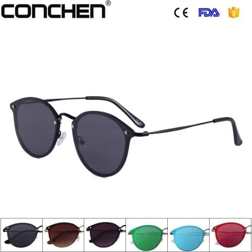 CONCHEN Brand Design Sunglasses for Men Women Elegant Metal Frame Sun Glasses Female Driving Eyewear Oculos De Sol Glasses Women