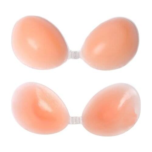 Sexy Strapless Backless Invisible Adhesive Silicone Gel Bra Breast Pad Cup A-D Newest