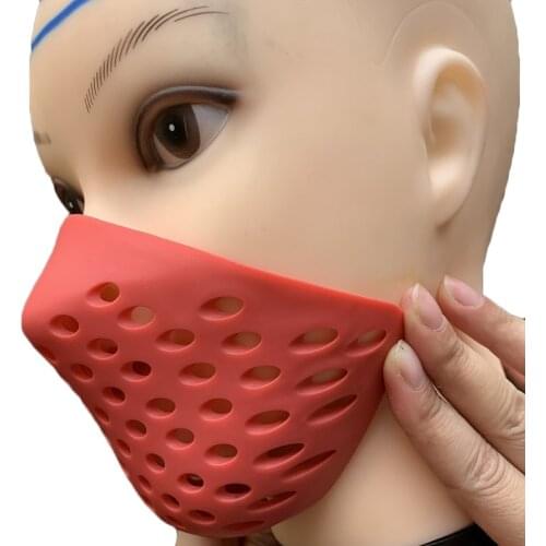 Spider Silicone Man Mask Half Breathing Mouth Faceshell For Spider Deadpool Cosplay Mask Soft Non-Toxic Rubber