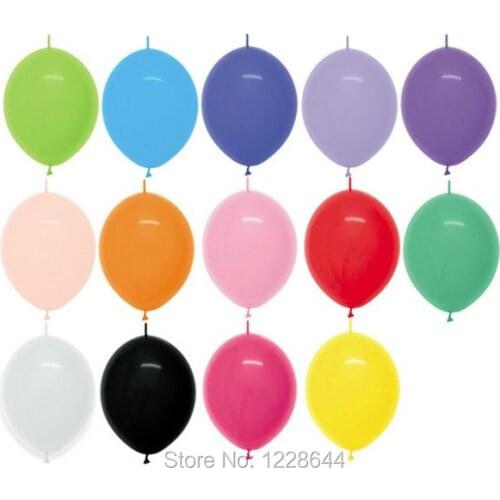 Happy birthday Party decoration Link balloons Wedding favors Good quality 10inch Thick 2.6g wholesale free shipping