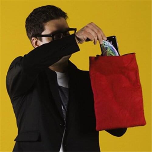 Invisibag By Joao And Rafael Baltresca - Magic Tricks Bag Close Up Magic Props Tools Magician Stage Illusion Gimmick Funny Menta