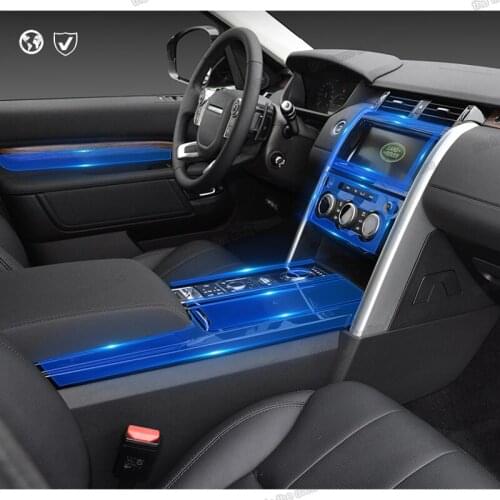 Lsrtw2017 HD transparent wearable TPU car interior protective film for range rover sport L494 land rover velar discovery sport
