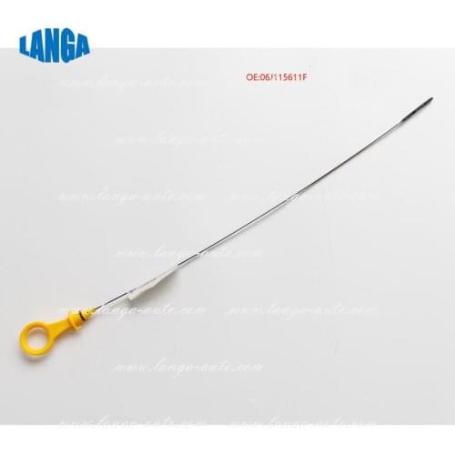 06J115611F Fits For VW Golf 6 Touran Sagitar Audi A4L B8 Q3 2.0 Genuine Engine Oil Dipstick