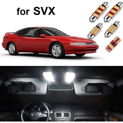 13Pcs Canbus Car Led Interior Light Kit for Subaru SVX 1992-1997 Car Light Accessories Dome Map Trunk Lamp