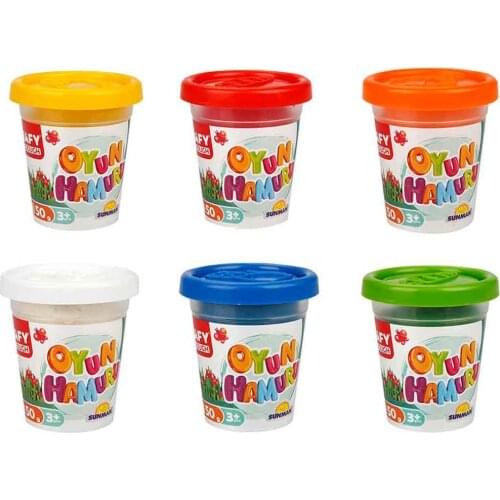 Crafy 6'lı Plasticine 300G