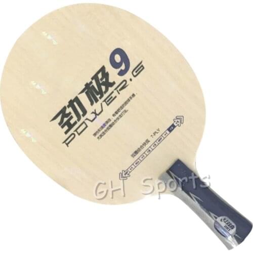 DHS POWER.G9 PG9 PG 9 PG.9 7-Ply OFF++ Table Tennis Blade for PingPong Racket