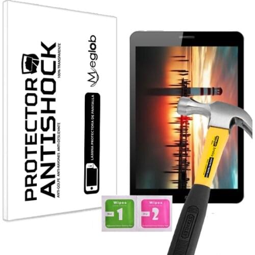 Screen protector Anti-Shock Anti-scratch Anti-Shatter compatible with Tablet Storex eZee Tab 785D11-S