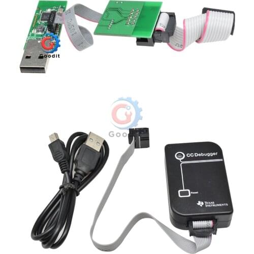 CC2531 Zigbee Emulator CC-Debugger USB Programmer CC2531 CC2540 Sniffer Bluetooth Module wth Connector Downloader Cable 1 Set