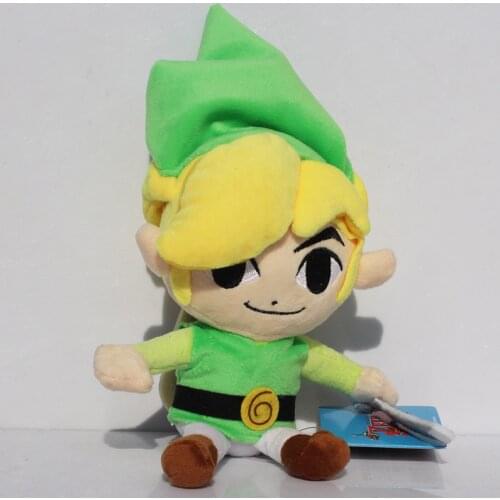 8"20cm Anime Zelda Plush Peluche Toys Soft Stuffed Animals Cute Cartoon Toy Fashion Hot Doll Birthday Gift For Boy