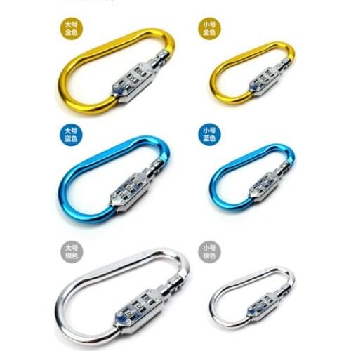 3 Digit Combination Lock Travel Luggage Suitcase Code Padlock Metal