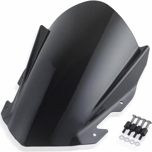 RC 390 Windscreen Windshield Visor Parabrisa with Bracket For 2014 - 2020 KTM RC125 RC200 RC390 2019 2018 Motorcycle Accessories