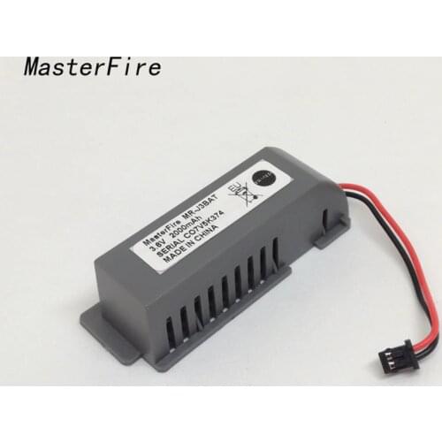 MasterFire 3pcs/lot New Original 3.6v MR-J3BAT PLC Industrial MELSERVO Lithium Battery PLC Batteries with plug For MITSUBISHI