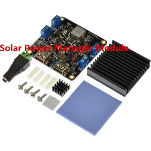 Solar Power Manager (12V Lead-acid battery type) Solar Power Management Module CN3767 Chip with MPPT for IoT Internet of Things