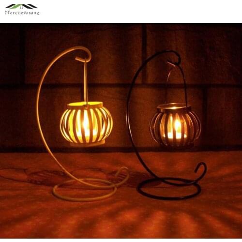 Metal Bird Cage Wedding Candle Holder Lantern Morocco Vintage Small Lanterns For Candles Decorative Cages Moroccan Lamp 007