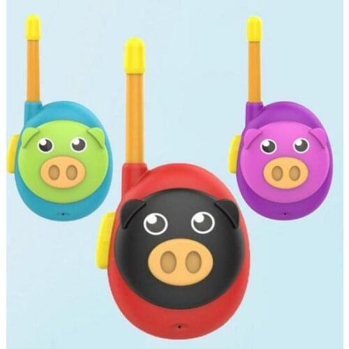 Cartoon Cute Wireless Long Distance Baby Monitor Intercom System Voice Sender and Receiver