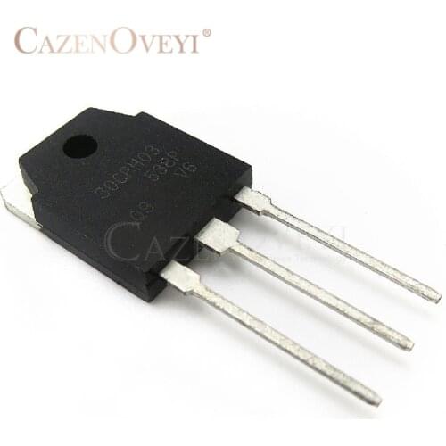 5pcs/lot 30CPH03PBF 30CPH03 TO-247 common cathode 30A 300V new original In Stock