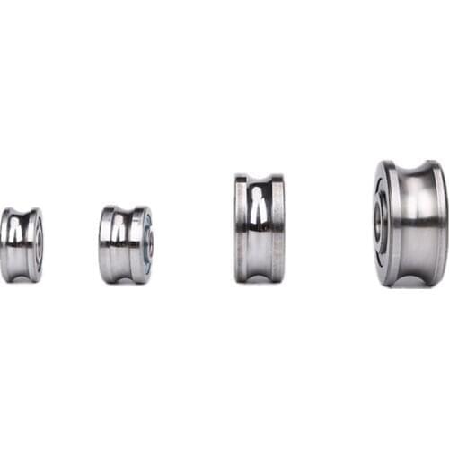10pcs U Groove LFR Track Guide Roller Bearing LFR5201-12NPP LFR50-8-8NPP LFR5201-10KDD LFR5201-14NPP LFR50/5-4/6 LFR50/8 NPP KDD