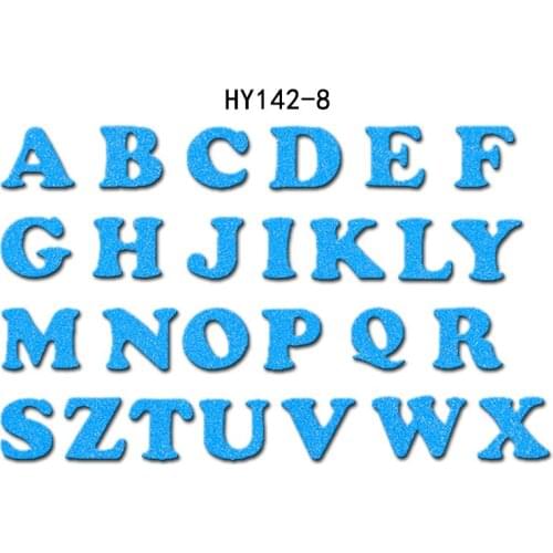 8 cm high 26 Letter cutting dies 2019 new die cut &wooden dies Suitable for common die cutting machines on the market