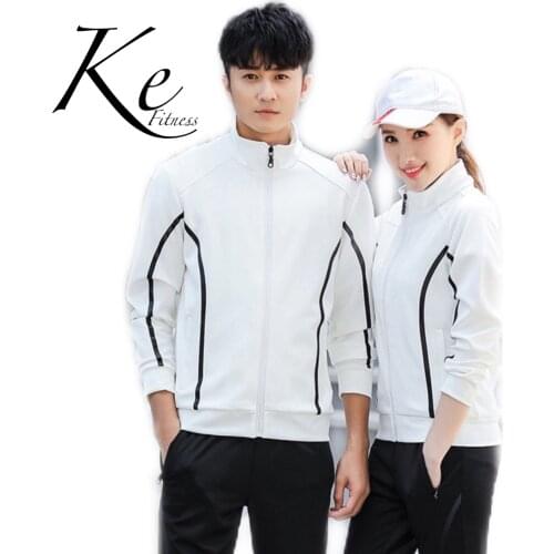 KE couple sportswear sport suits men women spring autumn long-sleeved white black big extra large size 7XL tracksuit sports wear