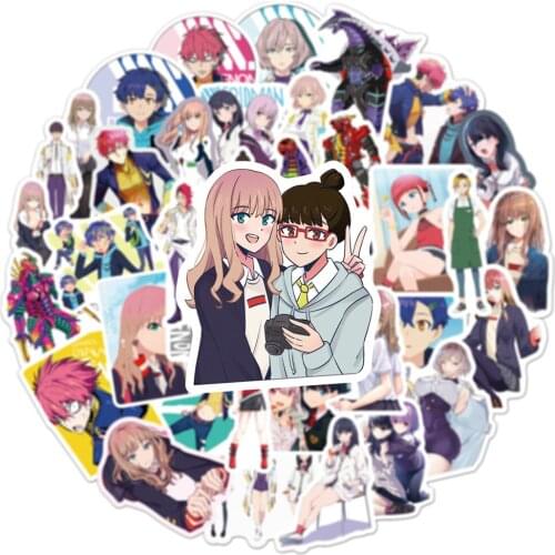 10/50PCS SSSS.DYNAZENON Anime Stickers Laptop Phone Water Bottle Luggage Bike Car Waterproof Graffiti Sticker Decal Kid Toy