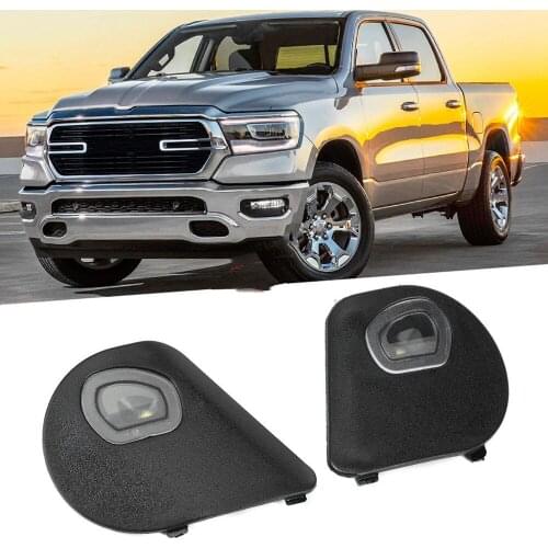 LED Under Side Mirror Puddle Light Lamp For 09-18 Dodge RAM Pickup 68087239AA