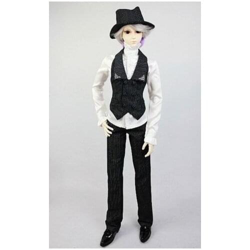 [wamami] 530# Black Stripe Suit/Outfit 1/3 SD DZ DOD BJD Dollfie