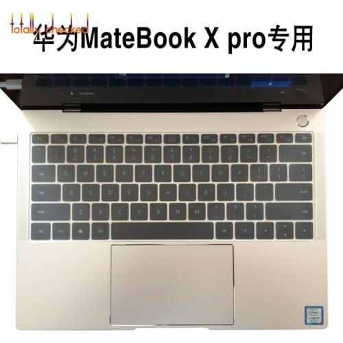 13 13.9 inch TPU Keyboard Protector Skin Cover for HUAWEI MateBook X Pro 2018 laptop only
