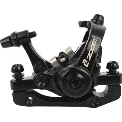ZOOM Bicycle Disc Brake F160 R160 Mountain Road Mechanical Caliper Disc Brakes MTB Bike Aluminum Alloy Cycling Double Brake