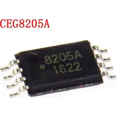 10pcs FS8205A TSSOP8 FS8205 CEG8205A CEG8205 TSSOP 8205 8205A new and original