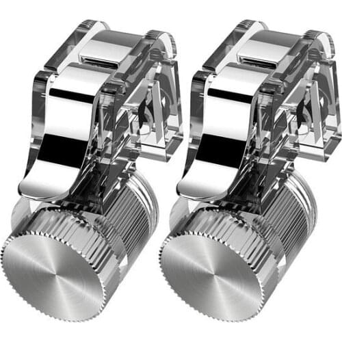 2PCS Mobile Phone Game Fire Button Smart Phone Metal Game Trigger L1 R1 Shooter for Iphone