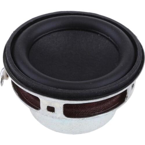 40mm 4Ohm Speaker Stereo Box Portable Loudspeaker Woofer Audio 5W 18Coil Full Range Audio Speaker Magnet Loudspeaker