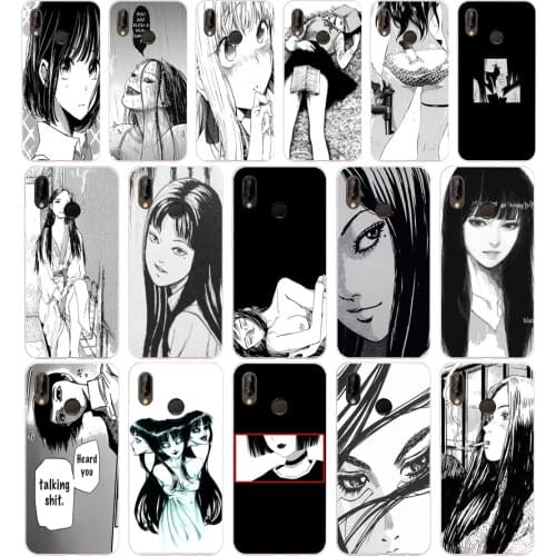 42AA Japanese horror comic Tomie Silicone TPU Protective Cover Phone Case On For Huawei P20 30 Pro Lite Case Soft
