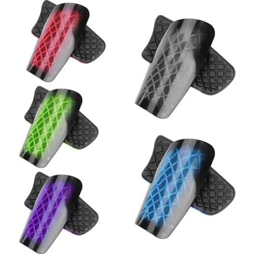 5 Colors 1 Pair Of Adult Football Sports Leg Guards Professional Shield Protection Device Does Not Damage The Skin Breathable